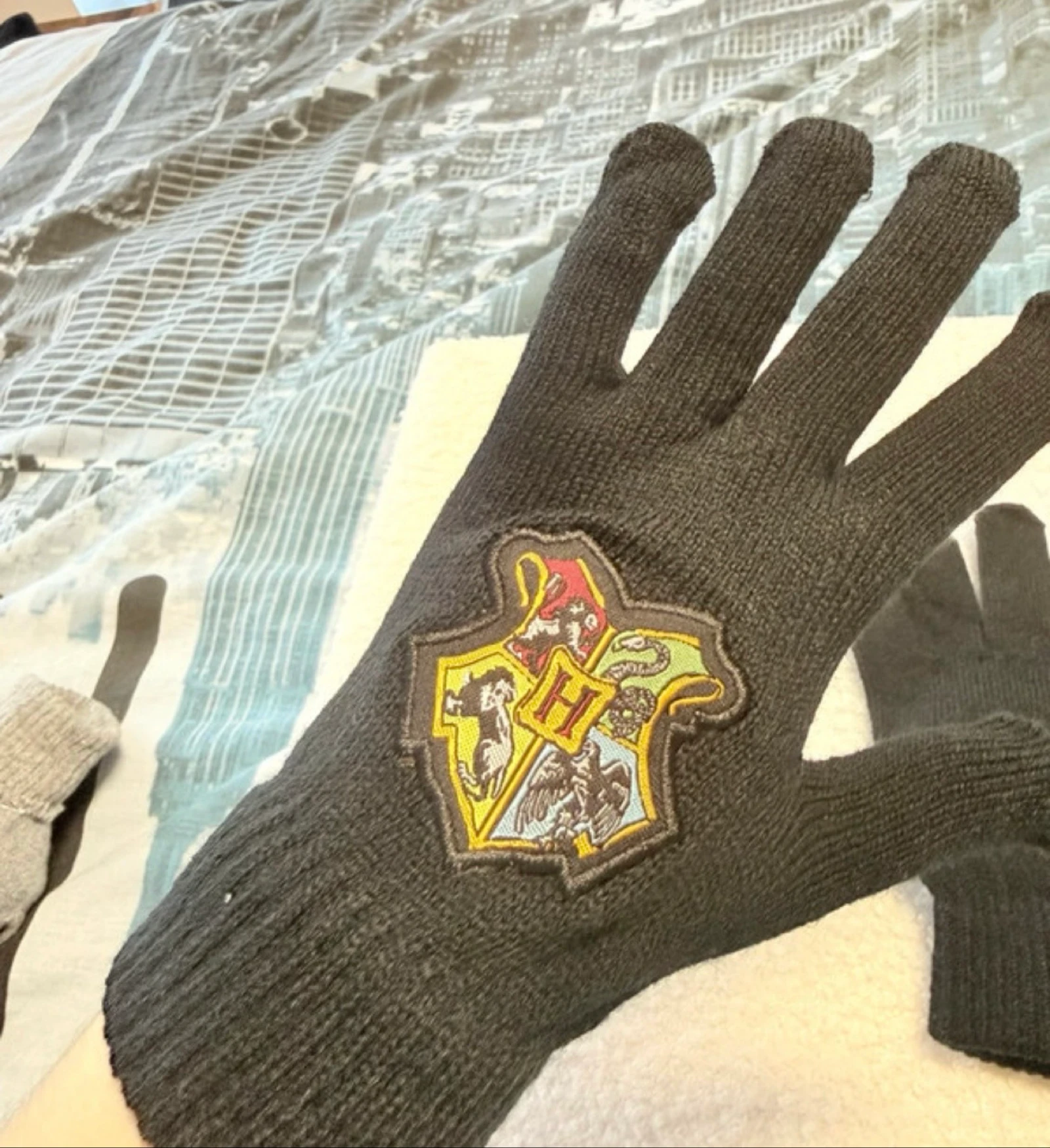 Harry Potter black gloves – photo 5